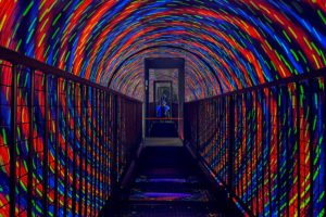 暗箱爱丁堡涡旋隧道光